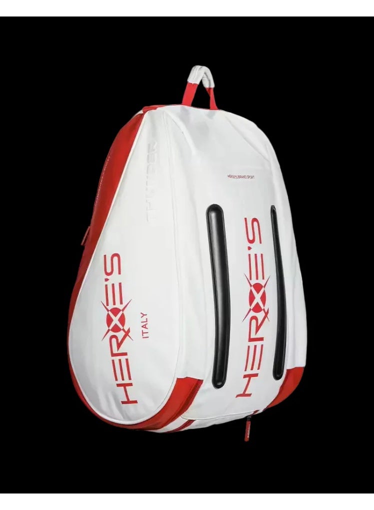 HEROES - PADEL BAG - THUNDER STARLIGHT BAG - White - Red - Image 1